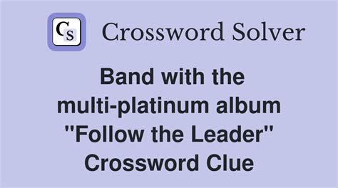 be the lead of crossword clue|lead crossword clue meaning.